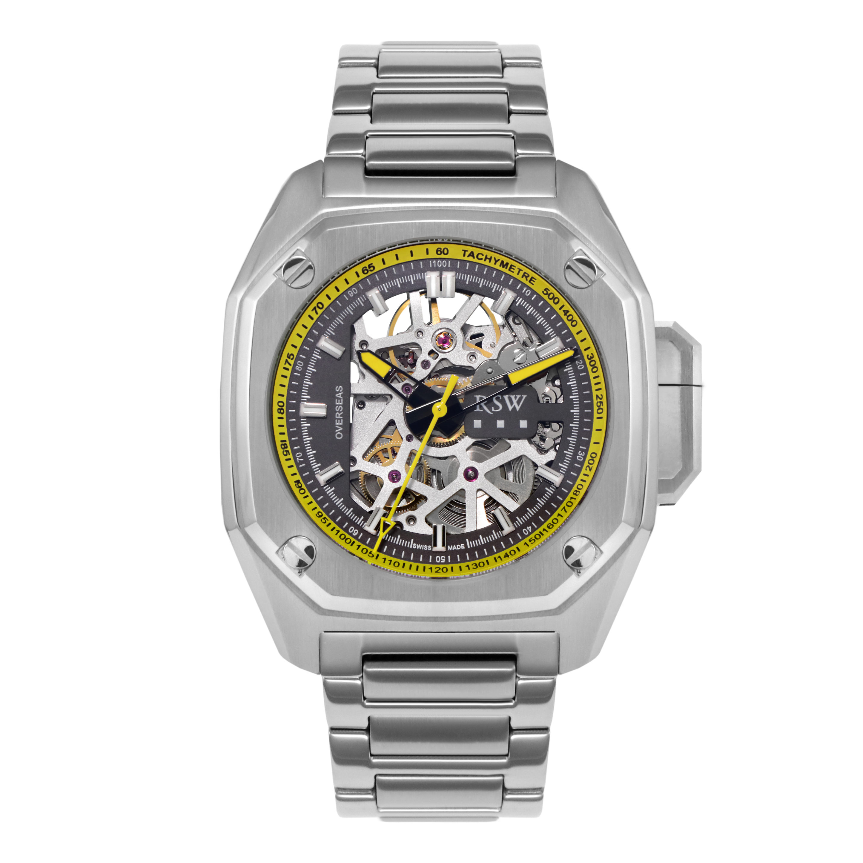 Montre RSW Overseas Skeleton Automatique Collection 2025 cadran squelette